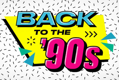 Back to the 90&rsquo;s & 00's Party